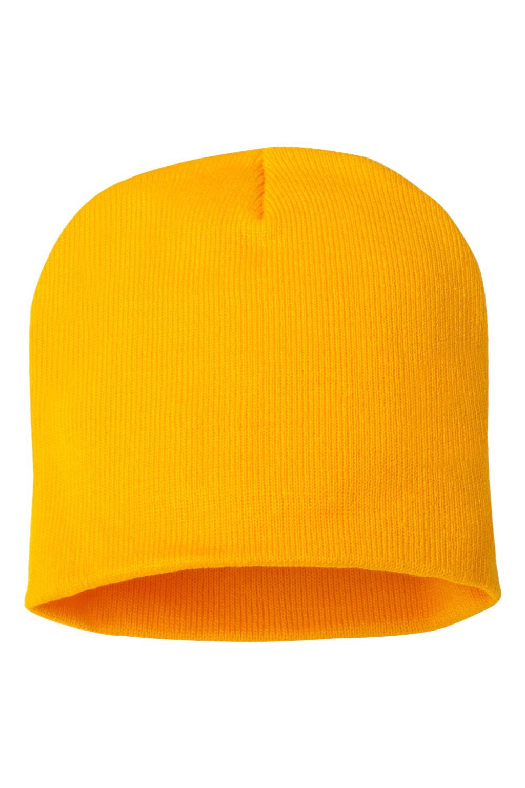 Sportsman Hats SP08 Unisex Beanie Gold Flat Front