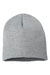 Sportsman Hats SP08 Unisex Beanie Heather Grey Flat Front