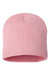 Sportsman Hats SP08 Unisex Beanie Pink Flat Front