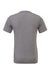 Bella + Canvas BC3413/3413C/3413 Mens Short Sleeve Crewneck T-Shirt Grey Flat Back