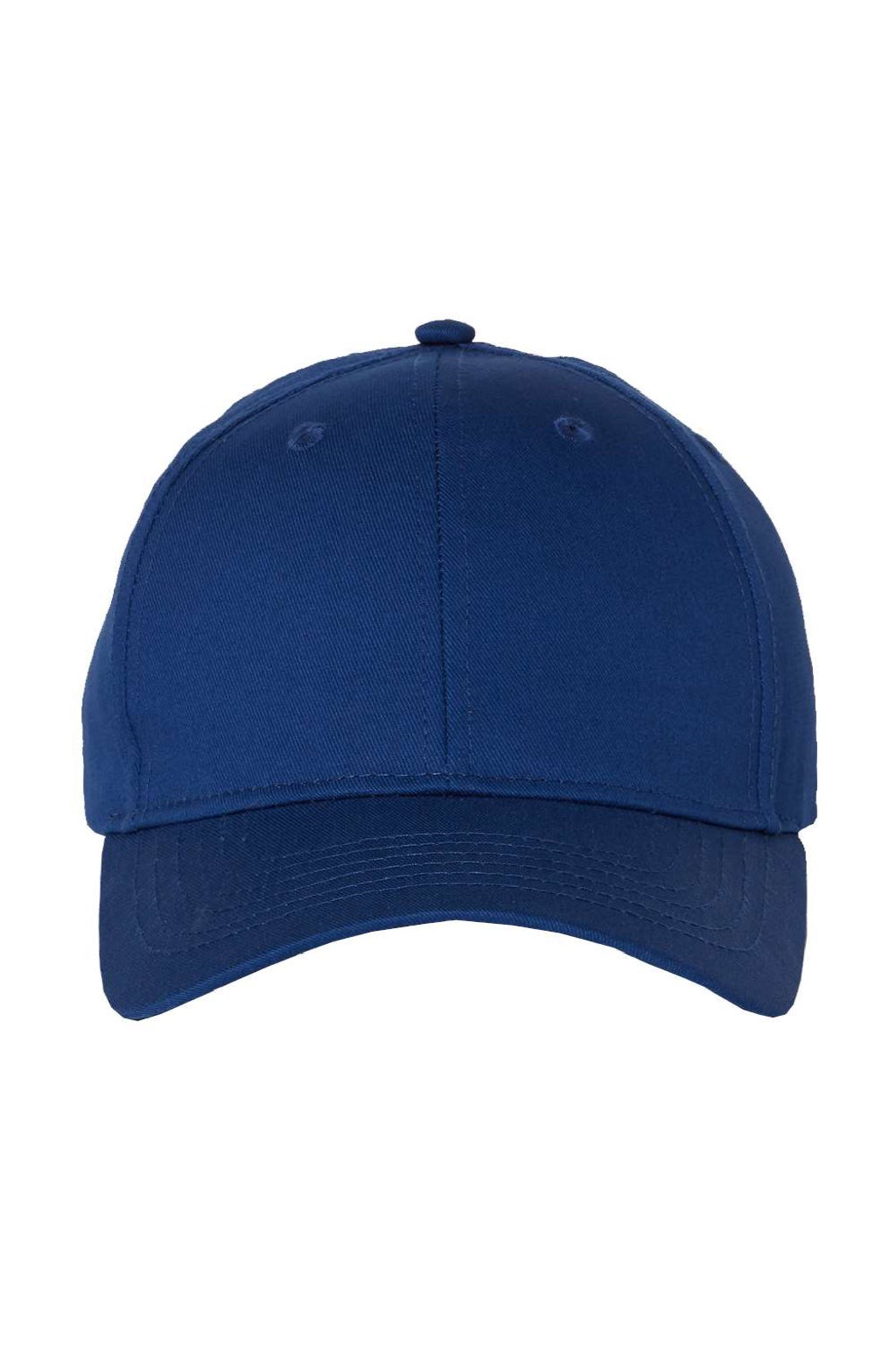 Sportsman Hats 2260 Mens Twill Adjustable Hat Royal Blue Flat Front