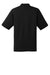 Nike 266998 Mens Tech Sport Dri-Fit Moisture Wicking Short Sleeve Polo Shirt Black Flat Back