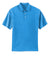 Nike 266998 Mens Tech Sport Dri-Fit Moisture Wicking Short Sleeve Polo Shirt Pacific Blue Flat Front