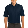 Nike Mens Tech Sport Dri-Fit Moisture Wicking Short Sleeve Polo Shirt - Navy Blue