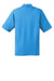Nike 266998 Mens Tech Sport Dri-Fit Moisture Wicking Short Sleeve Polo Shirt Pacific Blue Flat Back