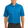 Nike Mens Tech Sport Dri-Fit Moisture Wicking Short Sleeve Polo Shirt - Pacific Blue