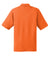 Nike 266998 Mens Tech Sport Dri-Fit Moisture Wicking Short Sleeve Polo Shirt Solar Orange Flat Back