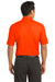 Nike 266998 Mens Tech Sport Dri-Fit Moisture Wicking Short Sleeve Polo Shirt Solar Orange Model Back
