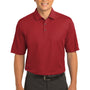 Nike Mens Tech Sport Dri-Fit Moisture Wicking Short Sleeve Polo Shirt - Team Red