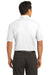 Nike 266998 Mens Tech Sport Dri-Fit Moisture Wicking Short Sleeve Polo Shirt White Model Back
