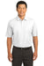 Nike 266998 Mens Tech Sport Dri-Fit Moisture Wicking Short Sleeve Polo Shirt White Model Front