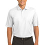 Nike Mens Tech Sport Dri-Fit Moisture Wicking Short Sleeve Polo Shirt - White