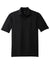 Nike 267020 Mens Classic Dri-Fit Moisture Wicking Short Sleeve Polo Shirt Black Flat Front