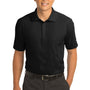 Nike Mens Classic Dri-Fit Moisture Wicking Short Sleeve Polo Shirt - Black