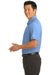 Nike 267020 Mens Classic Dri-Fit Moisture Wicking Short Sleeve Polo Shirt Light Blue Model Side