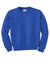 Jerzees 562B/562BR Youth NuBlend Fleece Crewneck Sweatshirt Royal Blue Flat Front