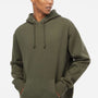 Independent Trading Company Mens Hooded Sweatshirt Hoodie w/ Pouch Pocket - Army Green