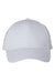 Valucap Hats VC600 Mens Chino Adjustable Hat White Flat Front