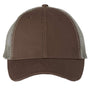 Valucap Hats Mens Bio-Washed Adjustable Trucker Hat - Brown/Khaki