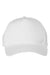 Valucap Hats 8869 Mens 5 Panel Twill Snapback Hat White Flat Front