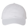 Valucap Hats Mens Adult Bio-Washed Classic Adjustable Dad Hat - White