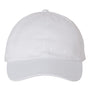 Valucap Mens Adult Bio-Washed Classic Adjustable Dad Hat - White - NEW