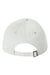 Valucap Hats 9610 Mens Heavy Brushed Twill Adjustable Hat White Flat Back