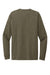 Next Level NL6211 Mens CVC Long Sleeve Crewneck T-Shirt Military Green Flat Back