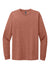 Next Level NL6211/6211 Mens CVC Long Sleeve Crewneck T-Shirt Heather Redwood Flat Front