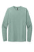 Next Level NL6211/6211 Mens CVC Long Sleeve Crewneck T-Shirt Heather Seafoam Green Flat Front