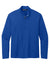 TravisMathew TM1MY397 Mens Coto Performance Wrinkle Resistant 1/4 Zip Sweatshirt Royal Blue Flat Front
