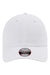 Imperial Hats X210P Mens The Original Performance Moisture Wicking Adjustable Hat White Flat Front