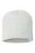 Sportsman Hats SP08 Unisex Beanie White Flat Front