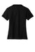 Nike 286772 Womens Classic Dri-Fit Moisture Wicking Short Sleeve Polo Shirt Black Flat Back