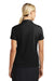 Nike 286772 Womens Classic Dri-Fit Moisture Wicking Short Sleeve Polo Shirt Black Model Back