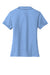 Nike 286772 Womens Classic Dri-Fit Moisture Wicking Short Sleeve Polo Shirt Light Blue Flat Back