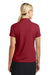 Nike 286772 Womens Classic Dri-Fit Moisture Wicking Short Sleeve Polo Shirt Varsity Red Model Back