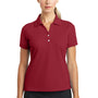 Nike Womens Classic Dri-Fit Moisture Wicking Short Sleeve Polo Shirt - Varsity Red