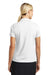 Nike 286772 Womens Classic Dri-Fit Moisture Wicking Short Sleeve Polo Shirt White Model Back