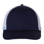 Valucap Hats Mens Mesh Back Twill Snapback Trucker Hat - Navy Blue/White