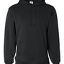 Badger Mens Performance Moisture Wicking Fleece Hooded Sweatshirt Hoodie w/ Pouch Pocket - Black