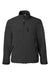 Weatherproof 6500 Mens Wind & Water Resistant Soft Shell Full Zip Jacket Black Flat Front