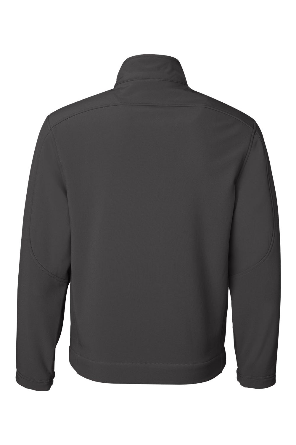 Weatherproof 6500 Mens Soft Shell Full Zip Jacket Graphite Grey Flat Back
