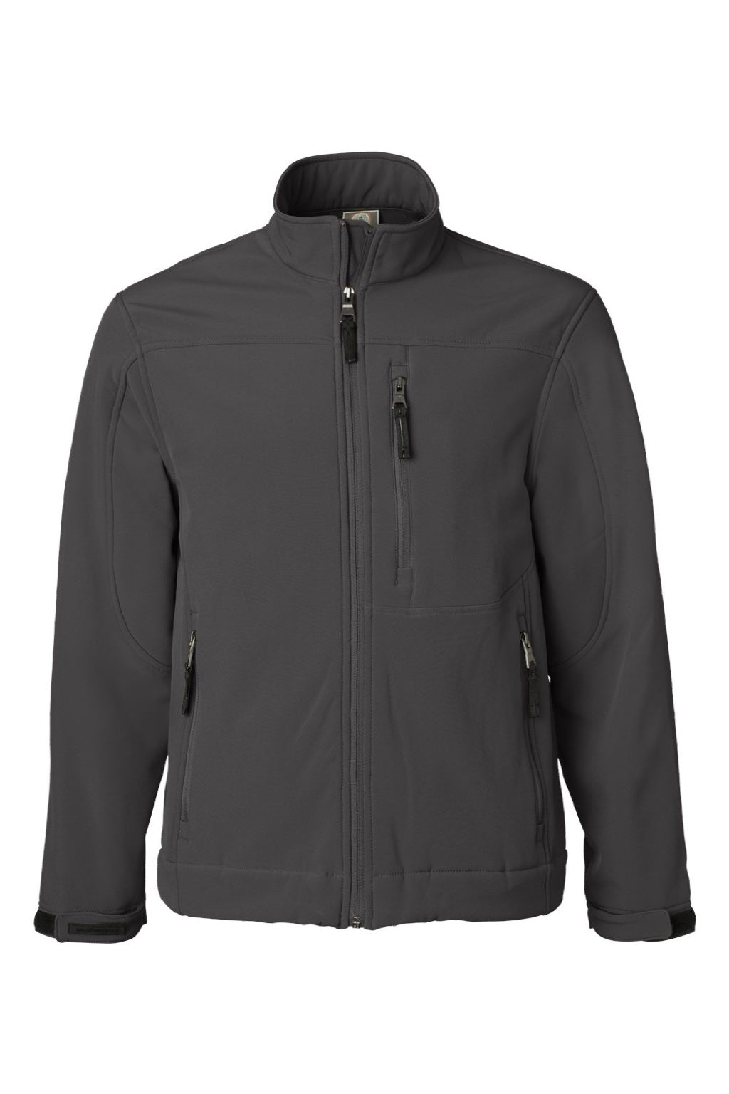 Weatherproof 6500 Mens Wind & Water Resistant Soft Shell Full Zip Jacket Graphite Grey Flat Front