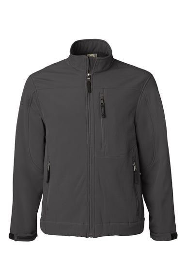 Weatherproof 6500 Mens Wind & Water Resistant Soft Shell Full Zip Jacket Graphite Grey Flat Front