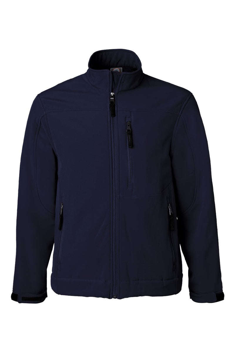 Weatherproof 6500 Mens Navy Blue Wind & Water Resistant Soft Shell