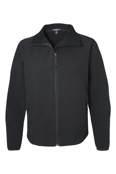 Weatherproof W6500 Womens Wind & Water Resistant Soft Shell Full Zip Jacket Black Flat Front