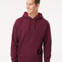 Independent Trading Co. Mens Hooded Sweatshirt Hoodie - Maroon - NEW