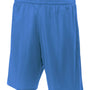 A4 Mens Moisture Wicking Mesh Shorts - Royal Blue