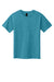 Gildan 64000B Youth Softstyle Short Sleeve Crewneck T-Shirt Heather Galapagos Blue Flat Front